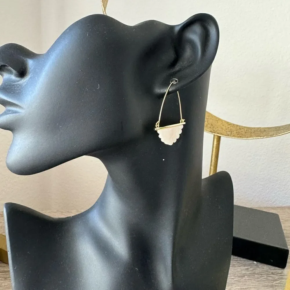 Bohemian hoop earrings N767
